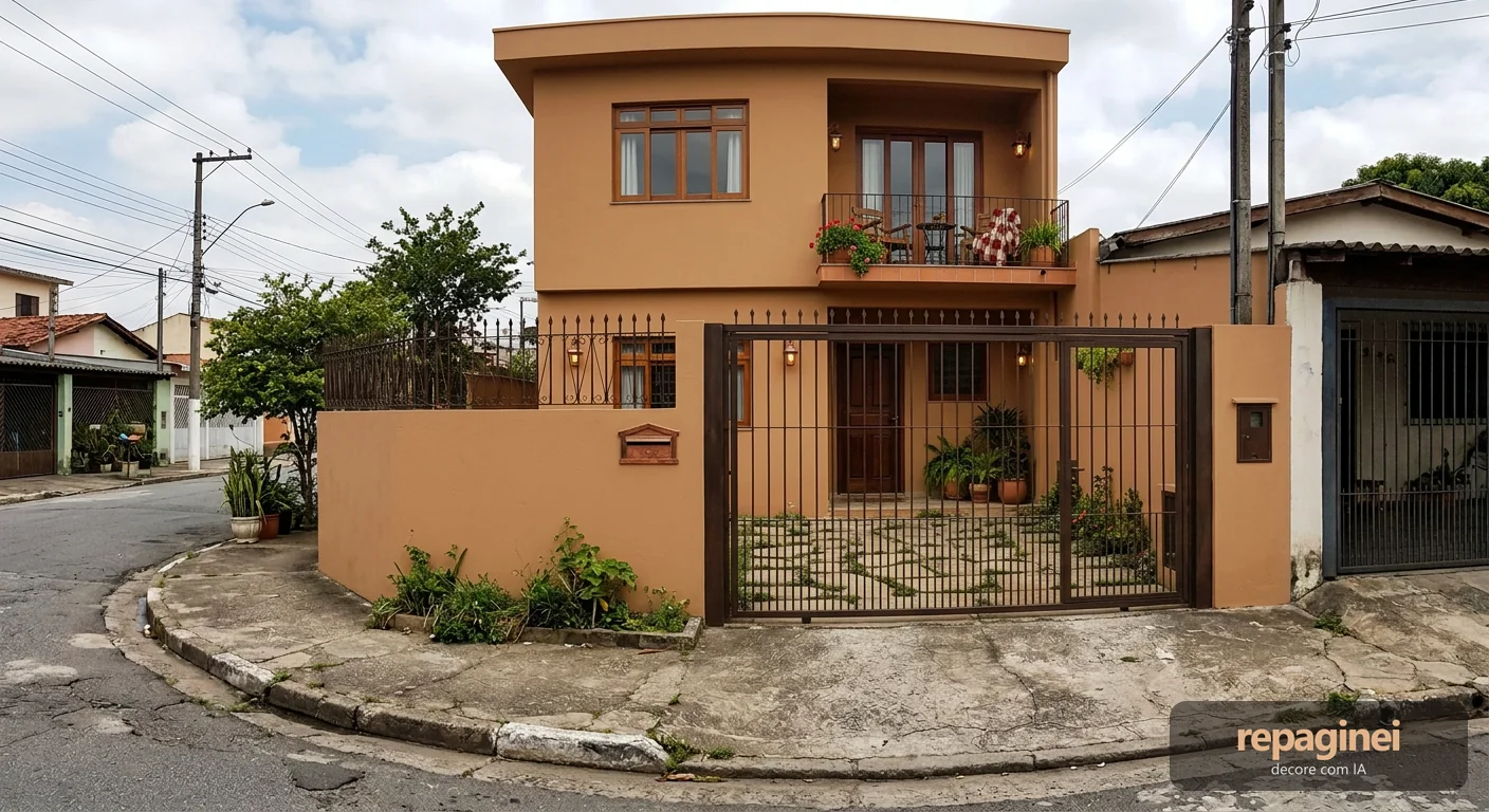 Fachada estilo Casa de campo