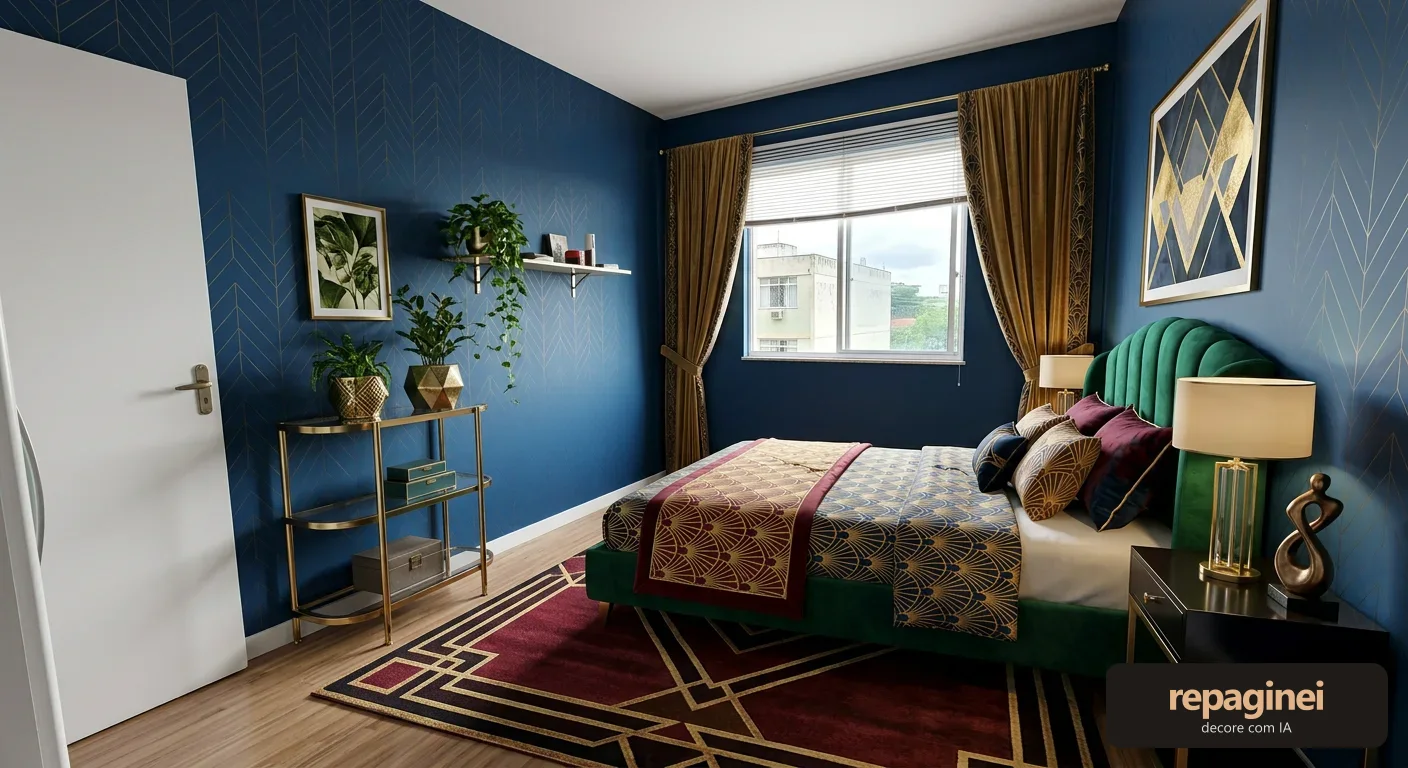 Quarto estilo Art déco