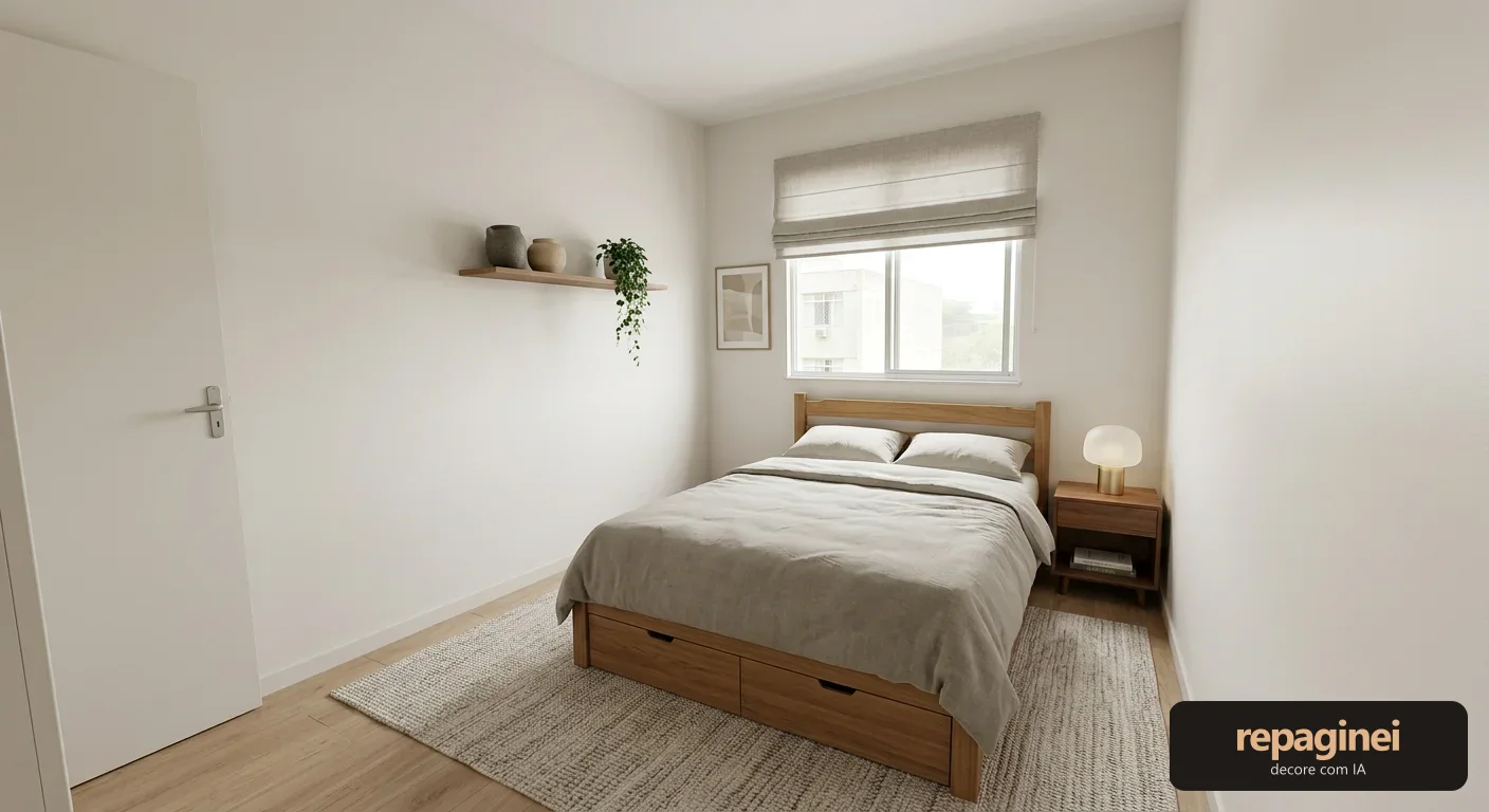 Quarto estilo Minimalista