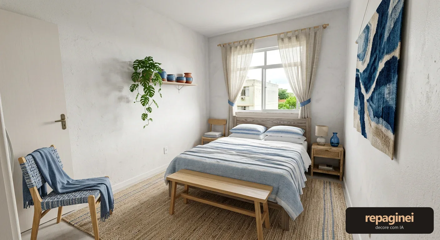 Quarto estilo Casa de praia