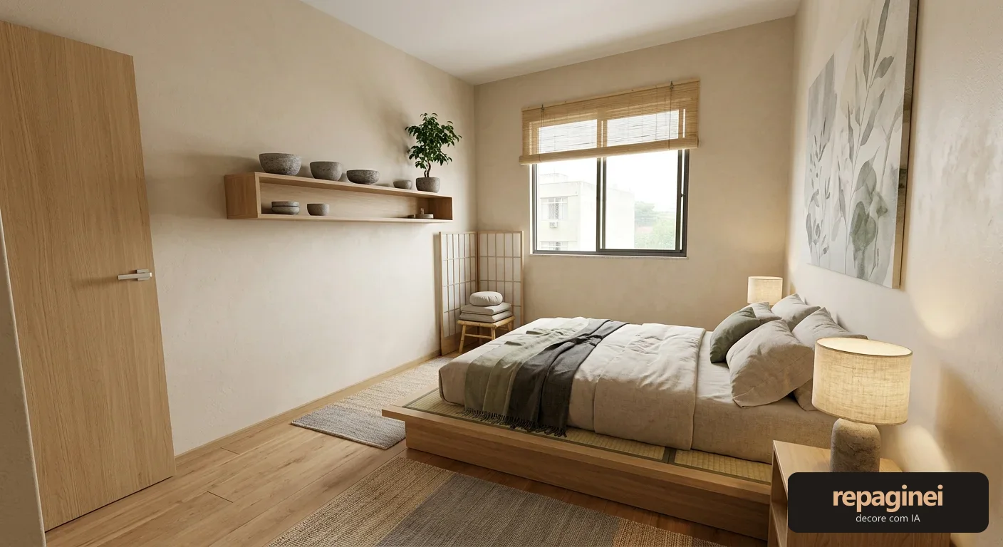 Quarto estilo Zen