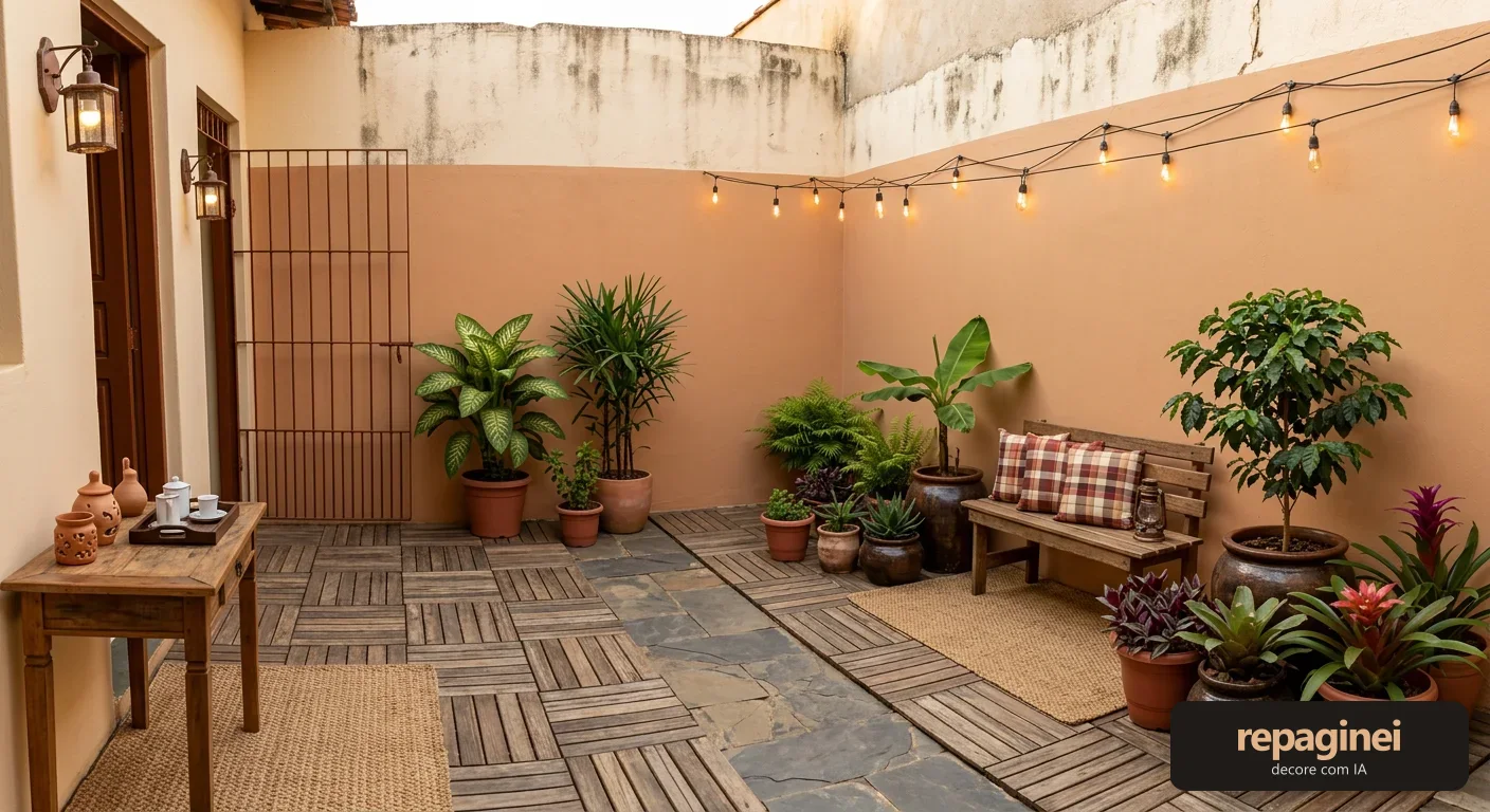 Quintal estilo Casa de campo